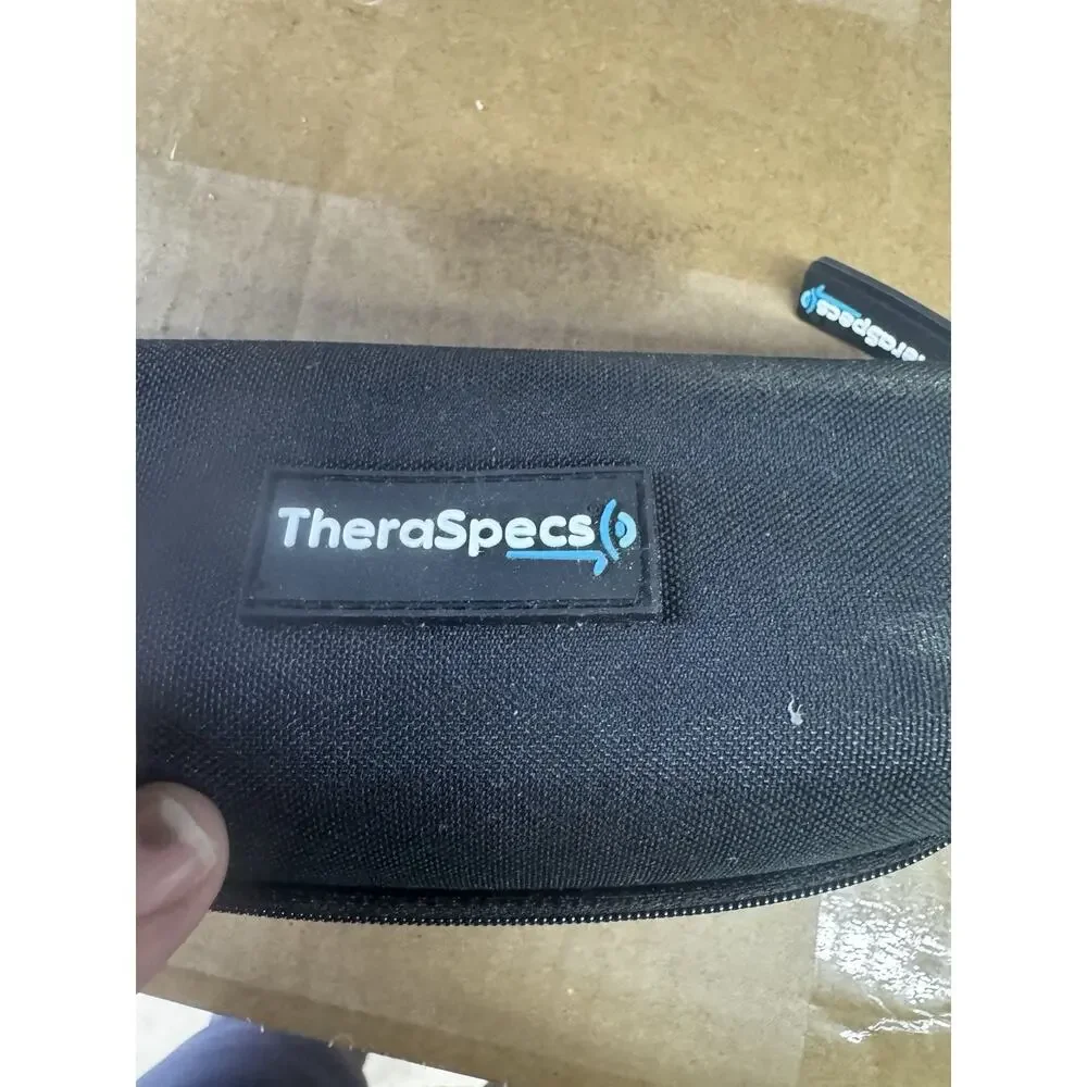 TheraSpecs Tahoe Migraine Light Sensitivity Glasses V40 Tortoise- New With Case